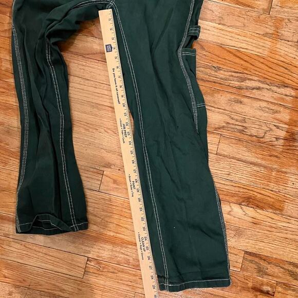 Bershka Forest Green Carpenter‎ Workwear Pants - Picture 7 of 7